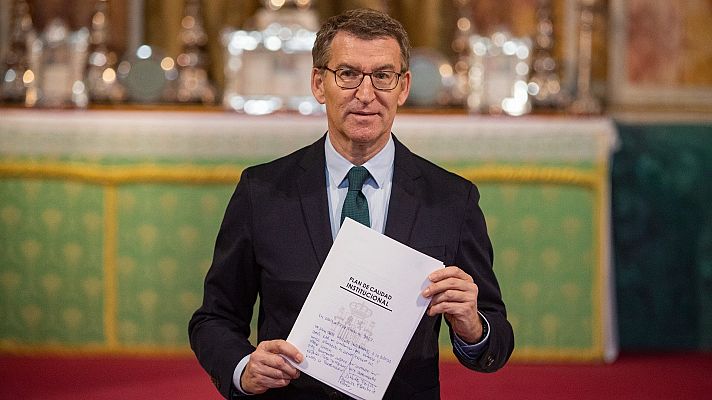 Telediario 1 - Feijóo presenta 60 medidas para "regenerar" la democracia y pide que gobierne la lista más votada en los ayuntamientos