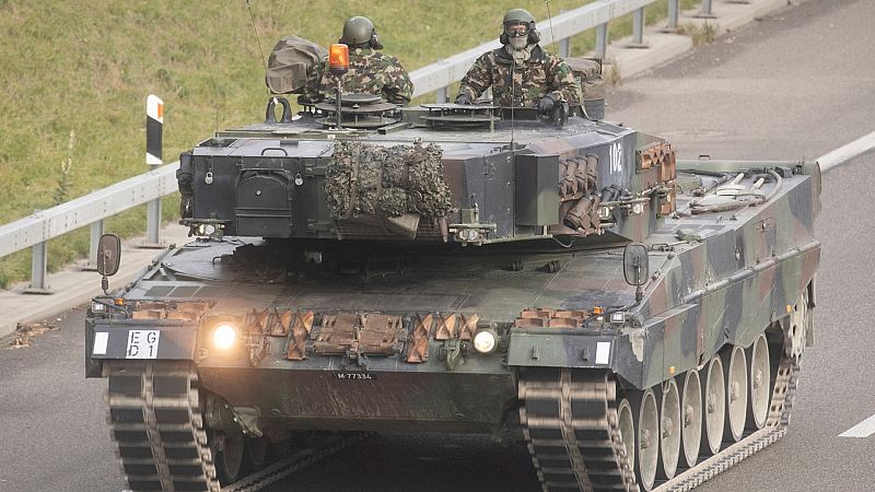 El envío de los tanques Leopard alemanes a Ucrania llega a Bruselas