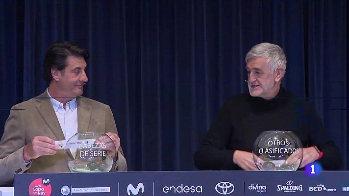 Telediario 1 - Barça-Unicaja y Real Madrid-Valencia, duelos en Copa