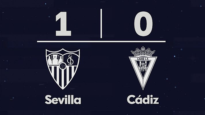 Sevilla FC 1 - Cádiz CF 0
