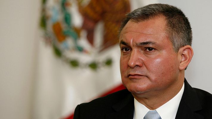 Telediario 2 - Inicia el juicio contra el exsecretario de Seguridad de México por narcotráfico