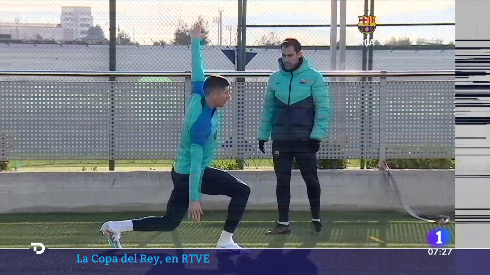 Copa del Rey | Lewandoswki, listo para jugar con el Barça | Ver