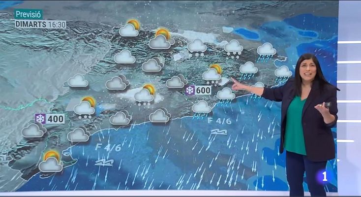 El temps - Dimarts amb nevades de cotes baixes i un ambient gèlid