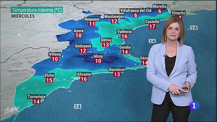 L'informatiu - Comunitat Valenciana - El tiempo en la Comunitat Valenciana - 24/01/23