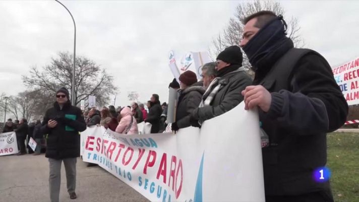 Telediario 2 - El trasvase del Tajo, en el punto de mira