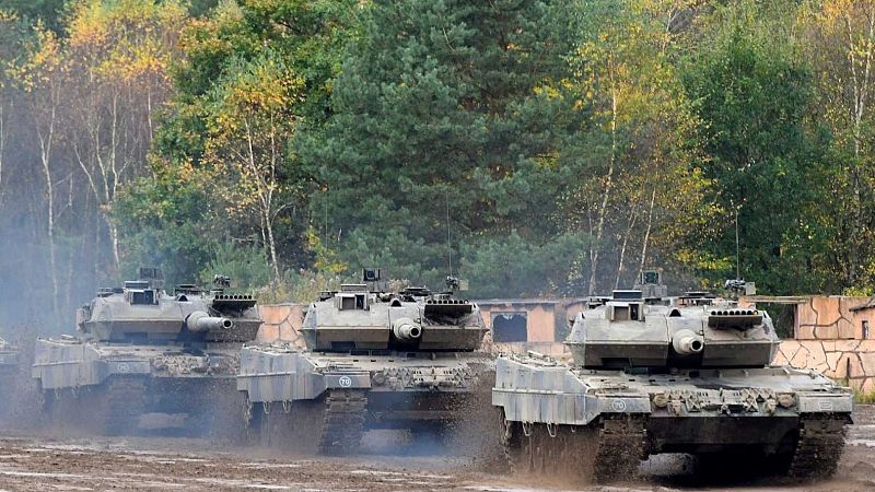 Alemania autoriza el envío de tanques Leopard a Ucrania