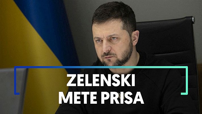 Zelenski pide a los aliados que envíen ya los tanques que necesitan