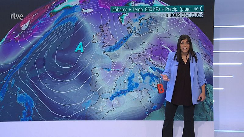 El Temps (25/01/2023) - Nova irrupci freda Polar