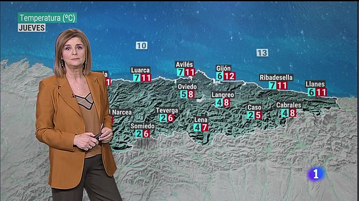 Panorama Regional - El tiempo en Asturias - 25/01/23