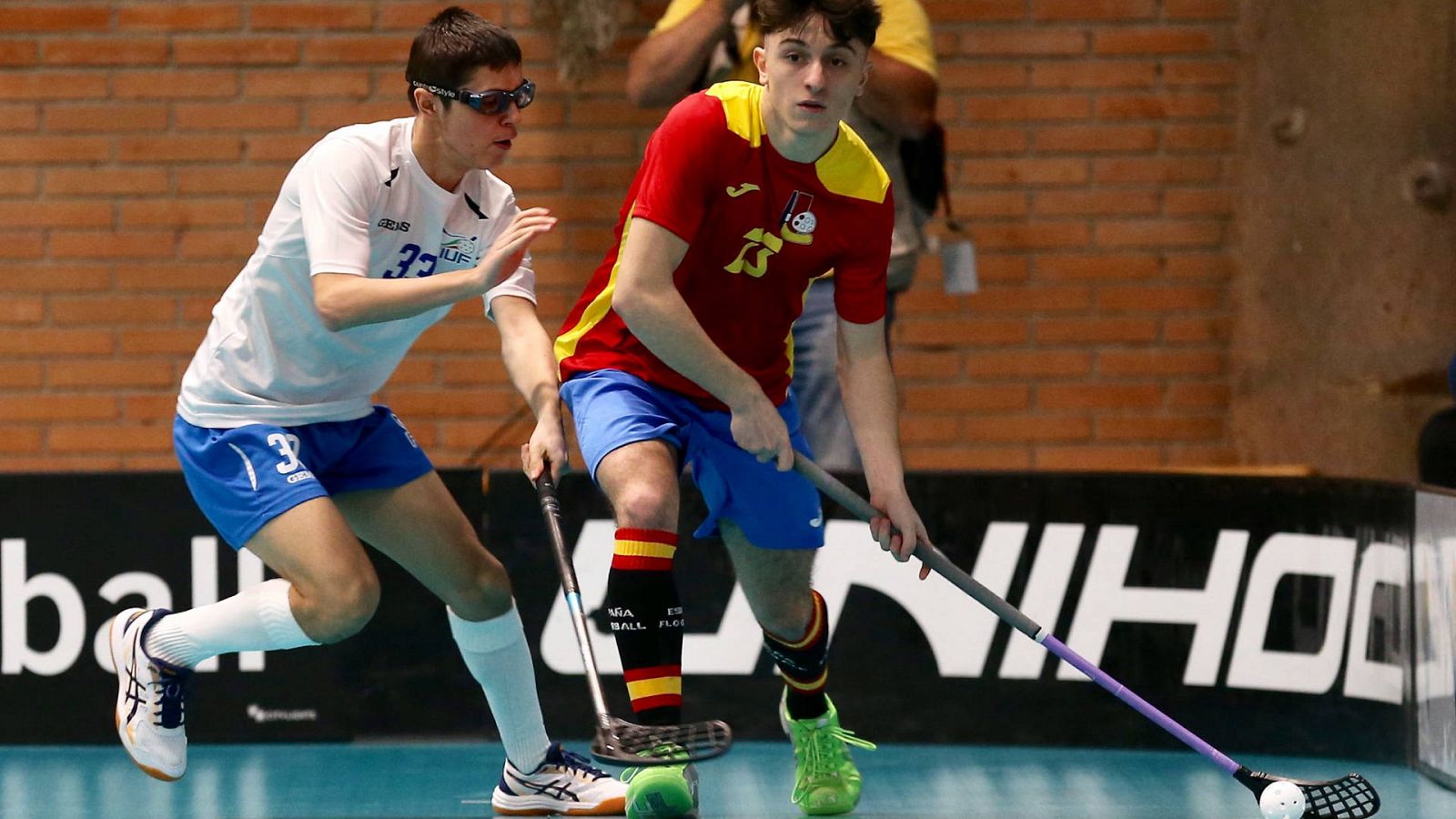 Floorball. España - Italia. Clasificación Mundial sub-19