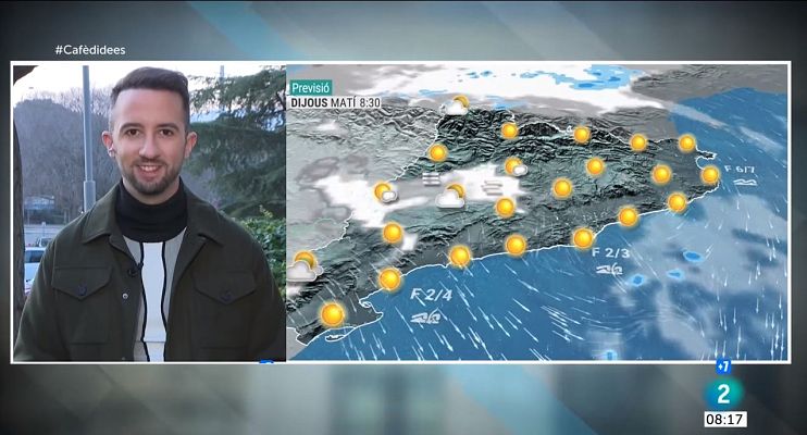 El temps - Dijous amb sol, boira gebradora i més fred