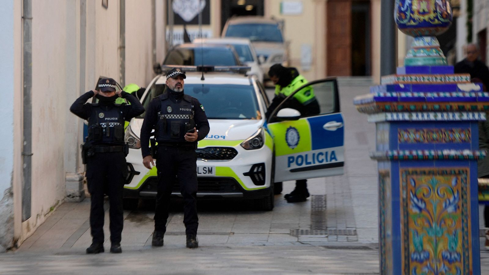 Registran la vivienda del detenido por el ataque de Algeciras