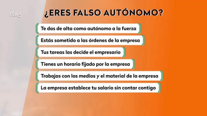 Aquí hay trabajo - Cómo saber si eres un falso autónomo
