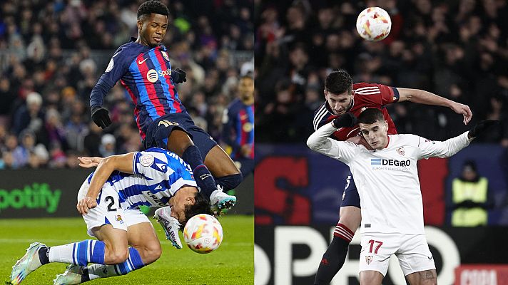 Copa del Rey - Copa del Rey. Resumen 1/4 Final