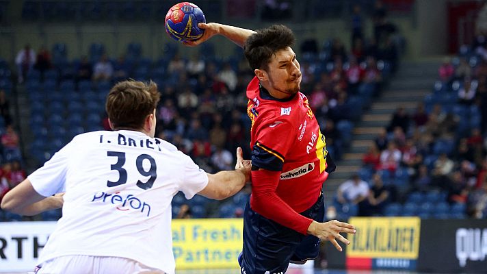 Telediario 1 - Los Hispanos miran a semis con Álex Dujshebaev 'enchufado'