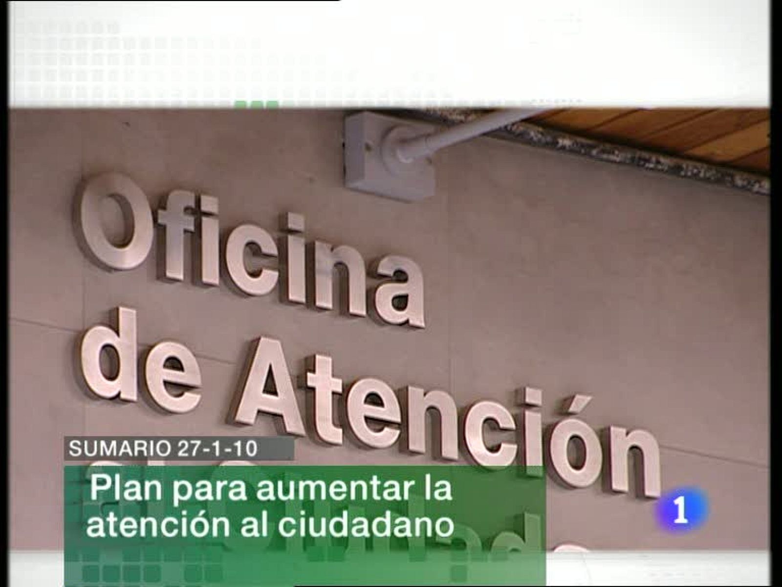 Informativo  Telerioja (27/01/10)