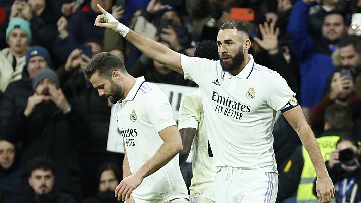 Revive el tanto de Benzema que ha significado la remontada del Real Madrid