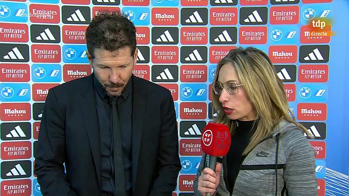  - Simeone: "La acción de Ceballos pudo ser determinante y pasó inadvertida"