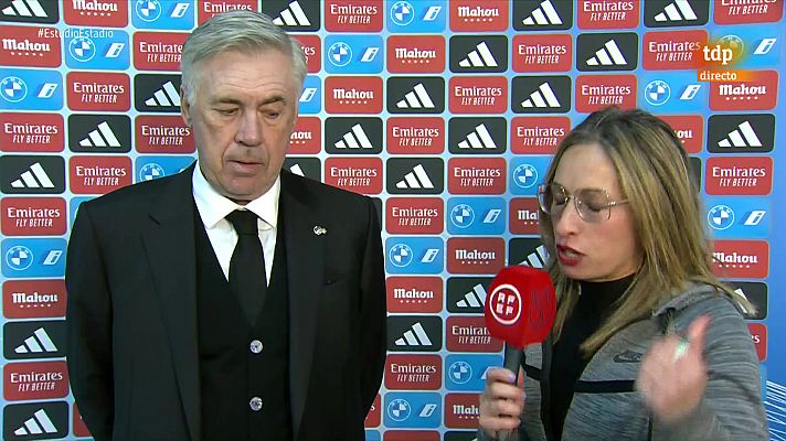 Ancelotti: "Hemos sabido reaccionar con intensidad"