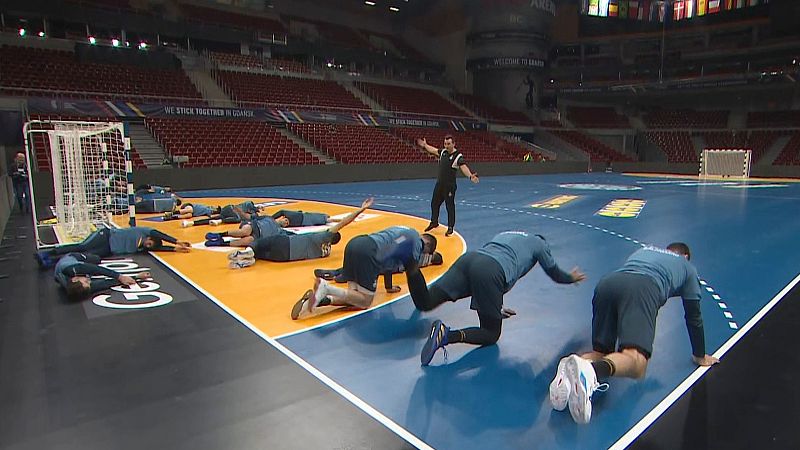 Mundial balonmano 2023 | Así trabajan el físico los Hispanos - ver ahora
