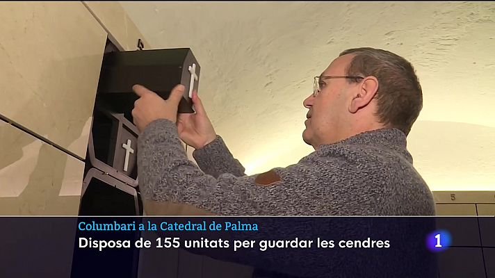 Informatiu Balear - Columbari a la Catedral de Palma