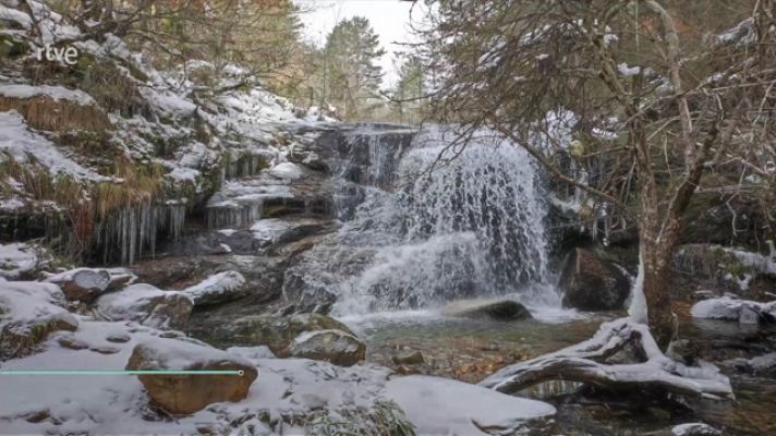 Acumulaciones significativas de nieve en el área cantábrica y norte de los sistemas Central e Ibérico. Heladas generalizadas.