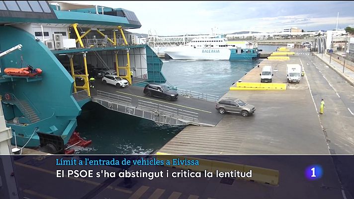 Informatiu Balear - Límit a l'entrada de vehicles a Eivissa