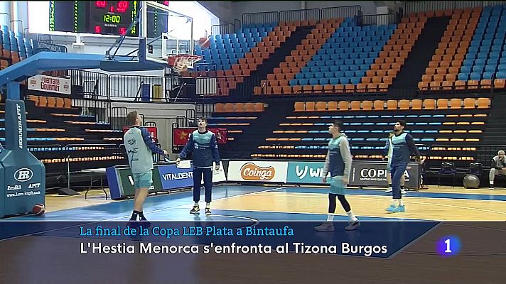 Informatiu Balear - La final de la Copa LEB Plata a Bintaufa