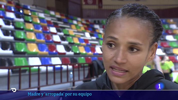 Alexandra Nascimento sigue en la élite deportiva siendo mamá