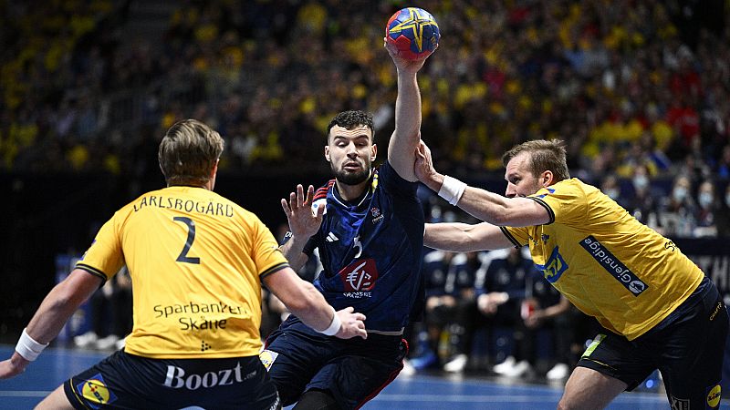 Balonmano - Campeonato del Mundo masculino. 2 Semifinal: Francia - Suecia - ver ahora