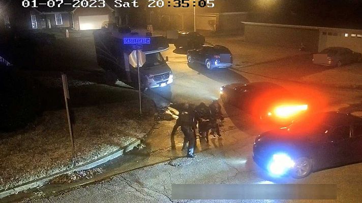 El vídeo de la paliza de cinco policías al afroamericano Tyre Nichols