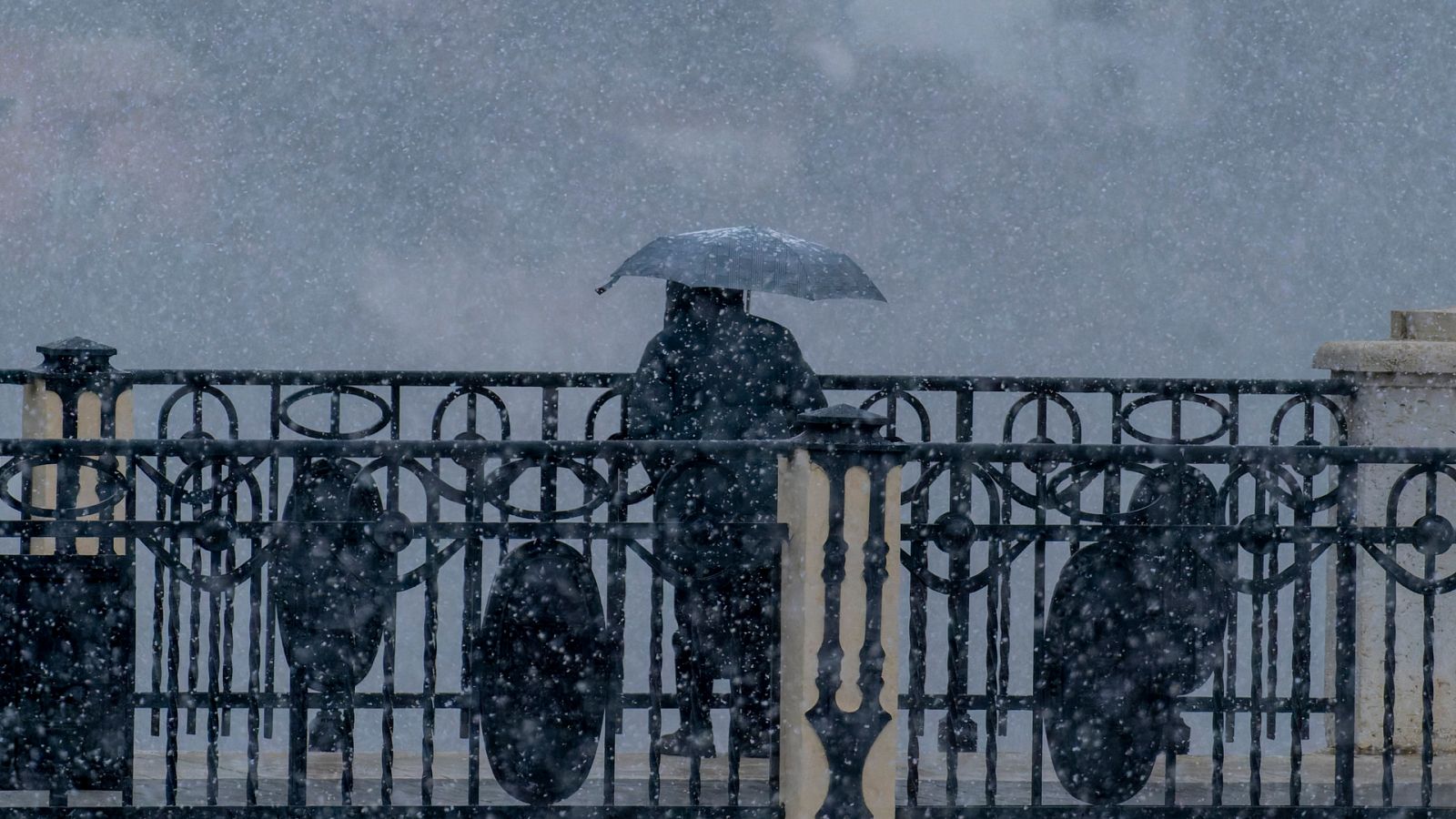 Nevadas en el norte y temperaturas bajas