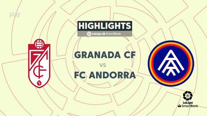 Granada - Andorra: resumen del partido de la 25ª jornada de Segunda 