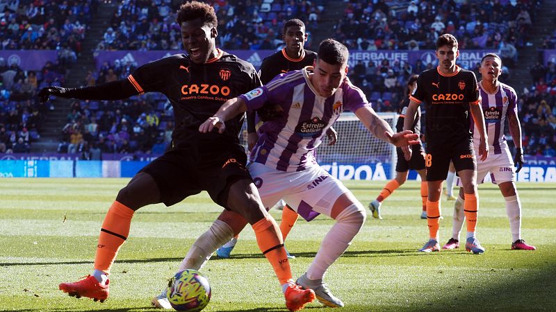 Valladolid - Valencia: resumen del partido de la 19ª jornada de la Liga