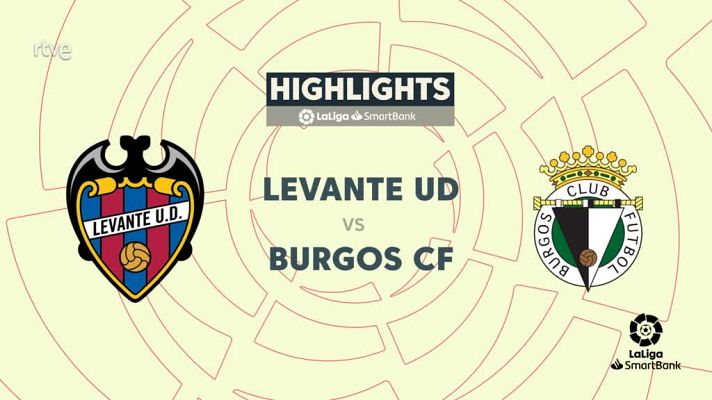 Levante - Burgos: resumen del partido de la 25ª jornada de Segunda