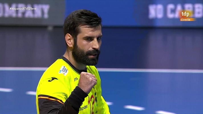 Mundiales de Balonmano - Rodrigo Corrales, el muro en Estocolmo que guió al bronce a los Hispanos