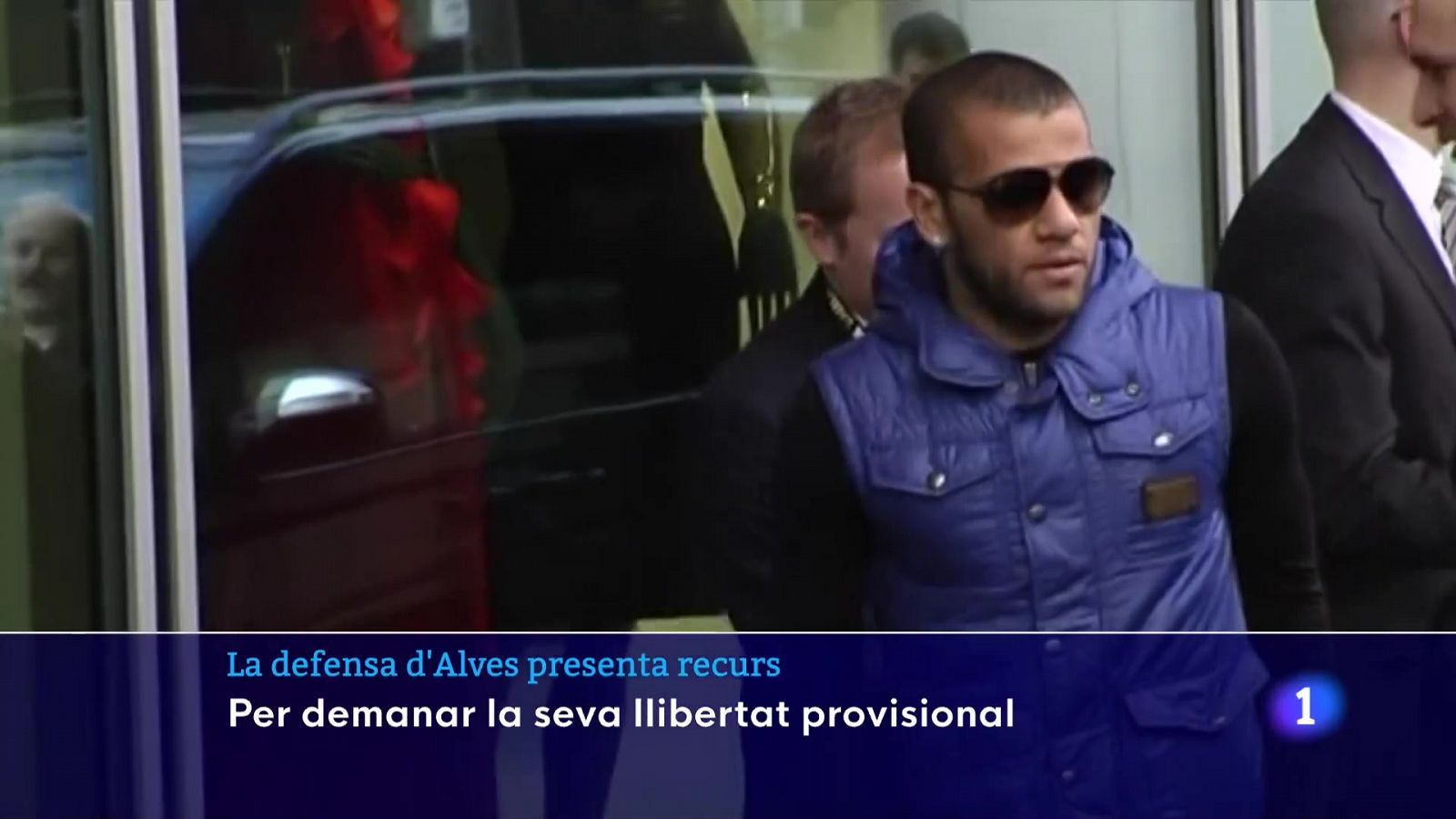 La defensa d'Alves presenta recurs per demanar la seva llibertat provisional