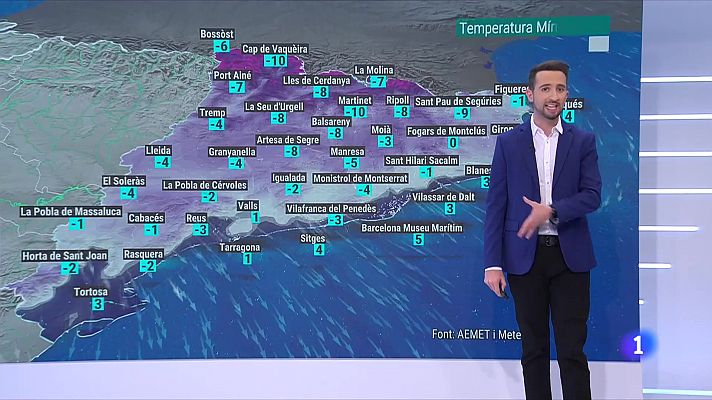 El matí més fred del que portem d'hivern 