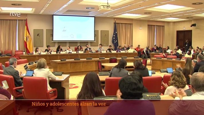 Parlamento - La infancia y adolescencia alza la voz