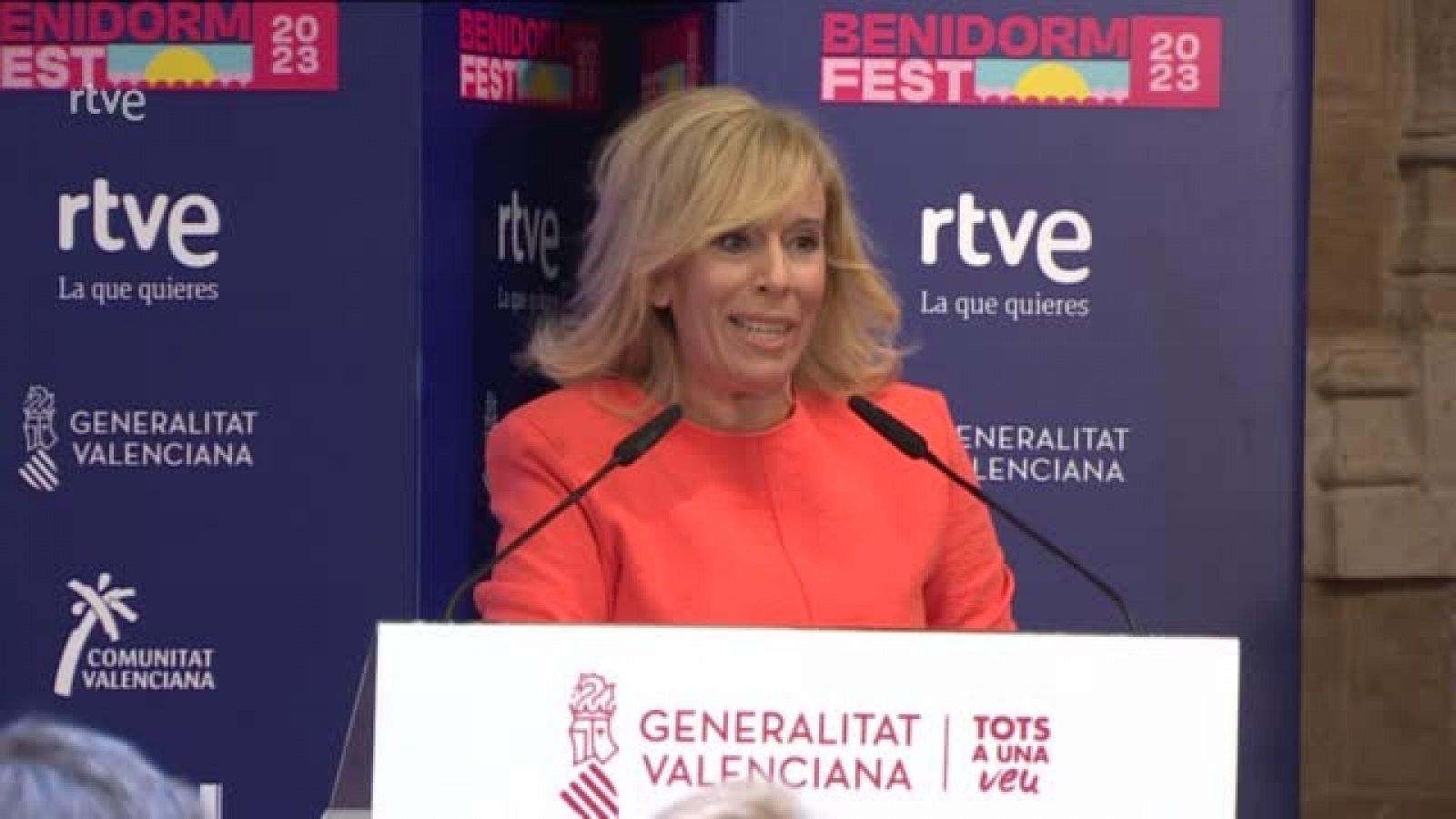 Rueda de prensa institucional del Benidorm Fest 2023