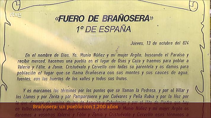 Parlamento - Brañosera, un pueblo de 1.200 años