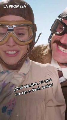 La promesa - Jana y Manuel montan en la avioneta