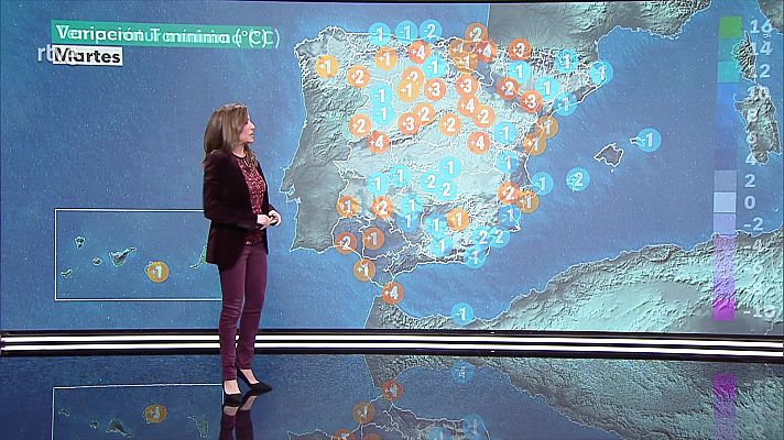 El tiempo - Intervalos de viento fuerte en el Estrecho