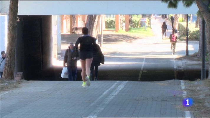 L'informatiu - Comunitat Valenciana - El fred no suposa cap impedmient per a la pràctica de l'esport