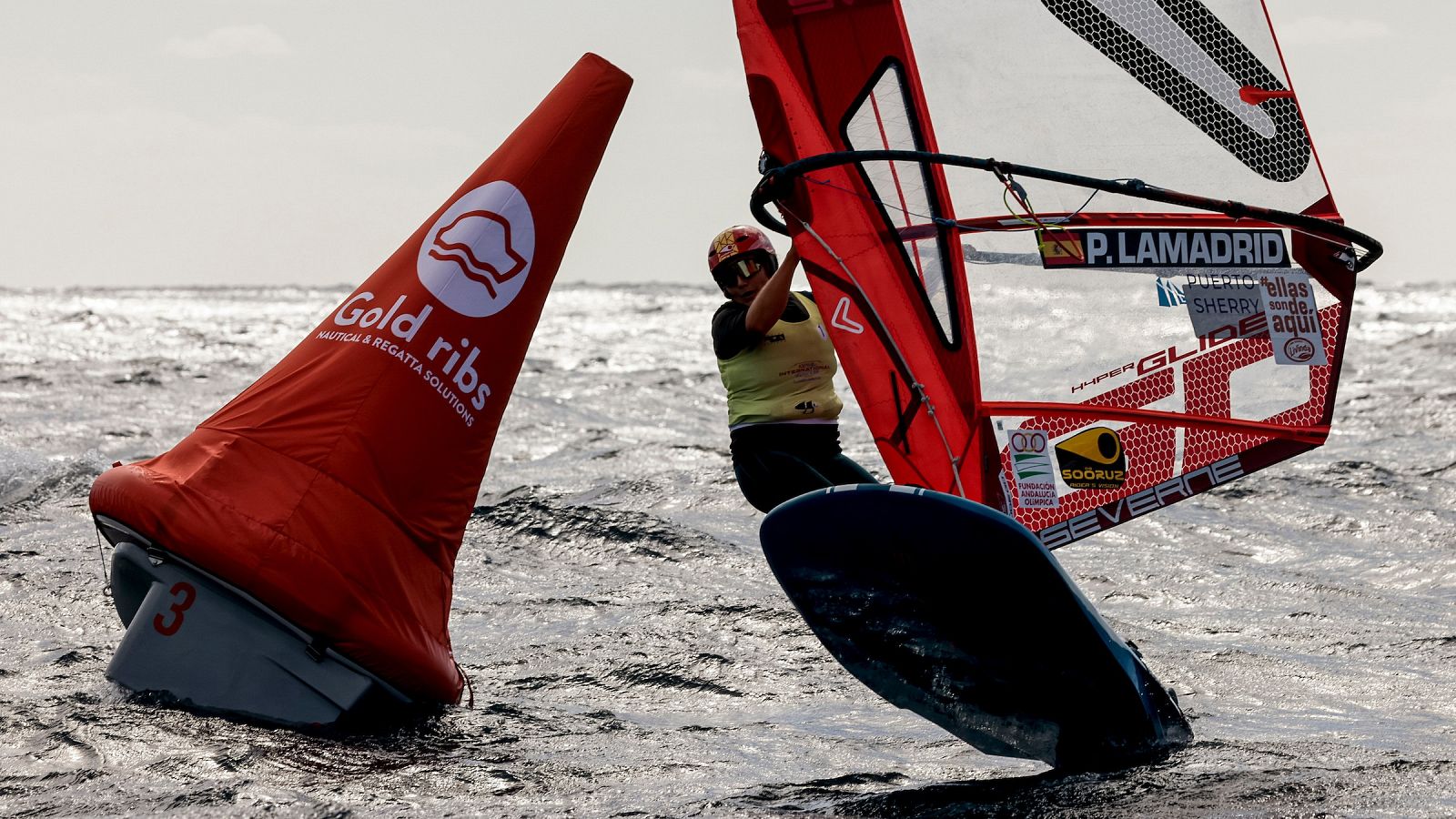 Pilar Lamadrid campeona en el IQ Foil de Lanzarote