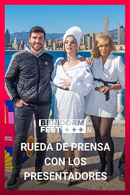 Benidorm Fest - Rueda de prensa de presentadores del Benidorm Fest