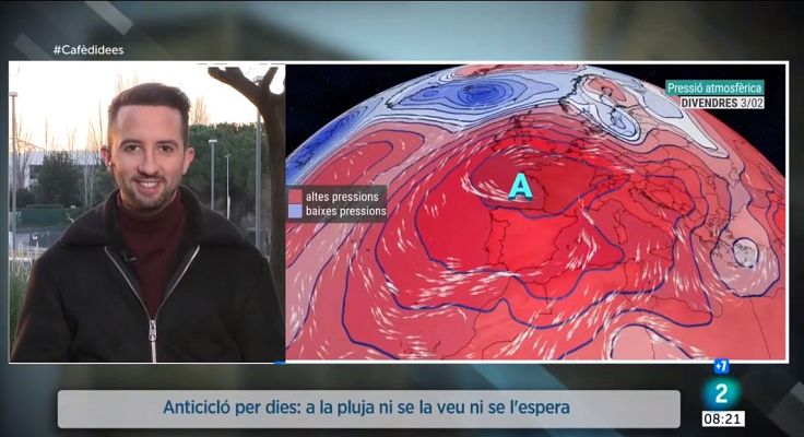 El temps - El gener s'acomiada amb menys fred i temps anticiclònic