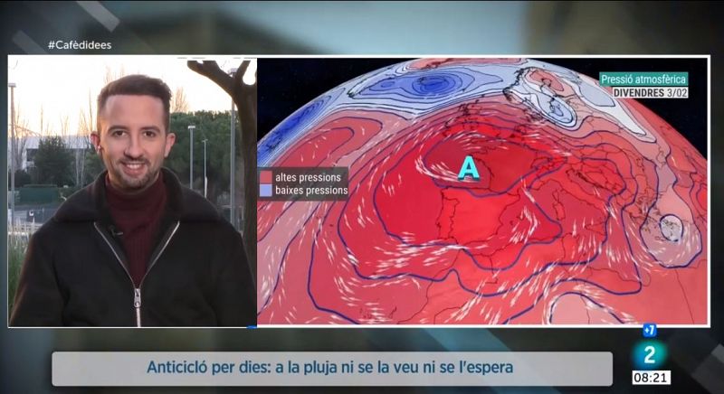 El Temps - El gener s'acomiada amb menys fred i temps anticiclnic