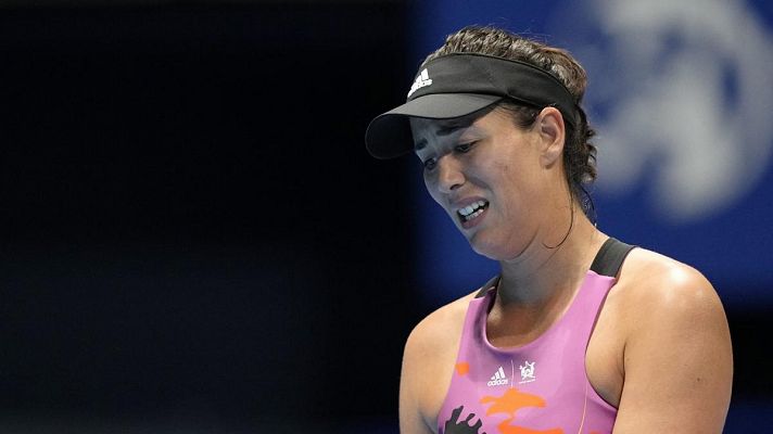 Telediario 1 - Muguruza suma su sexta derrota consecutiva