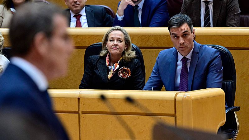 Sánchez y Feijóo enfrentan sus modelos económicos en el Senado